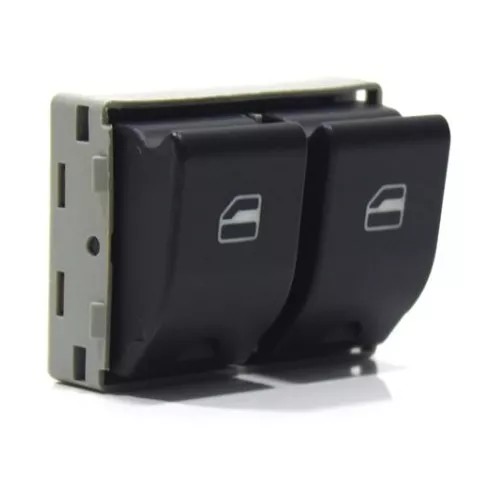 INTERRUPTOR BOTAO DUPLO LE ACIONAMENTO VIDRO ELETRICO VW (DNI2407)/(DNI2407)