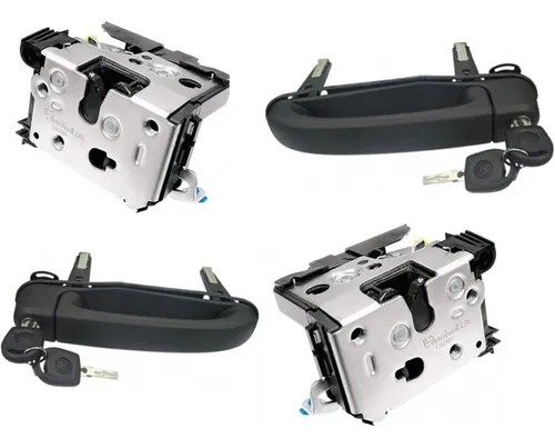 KIT MAÇANETA FECHADURA PORTA CAMINHÃO VW CONSTELLATION (KT21485.8650282.83ML)/(2R2837205)