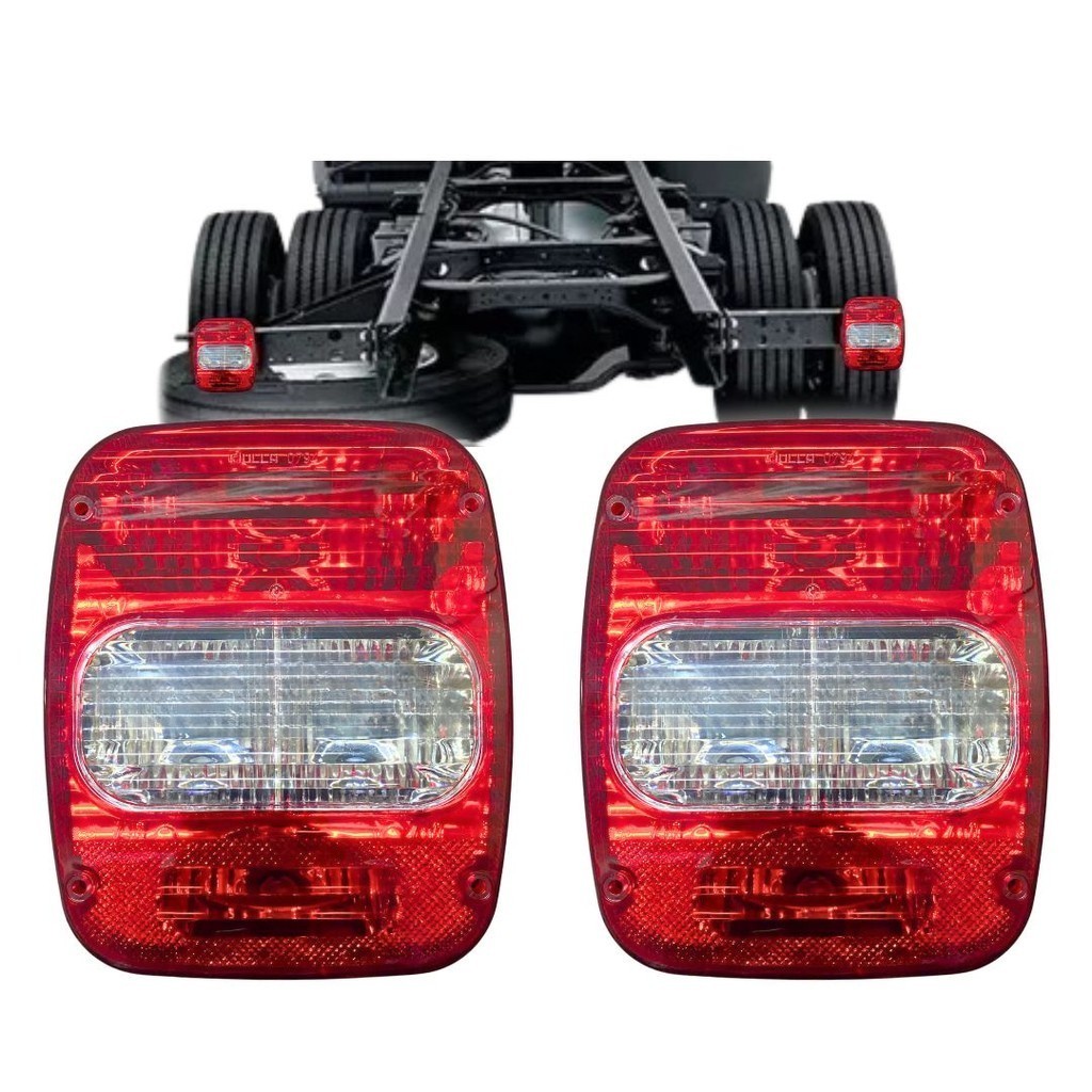PAR LANTERNA TRASEIRA CAMINHÃO VW TROLLER MARMITA MODERNA (KT2XAP0056ML)/(2S2945095B/PL0482)