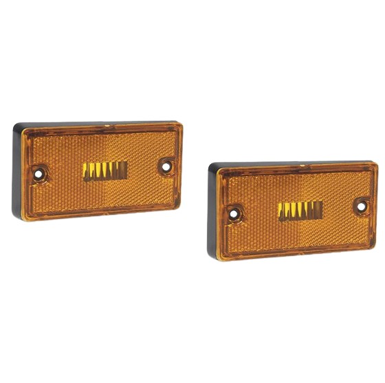 PAR DE LANTERNA PISCA SETA LATERAL VW WORKER/DELIVERY/TITAN (KT2XPL06980001ML)/(PL06980001)