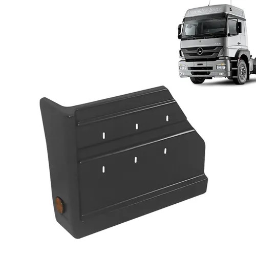 PARALAMA TRASEIRO CABINE LADO ESQUERDO PLASTICO GRAFITE NATU (M30056)/(9418811501)