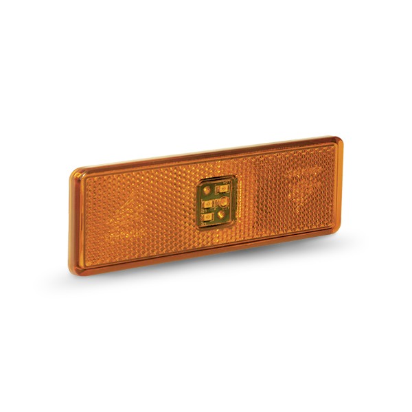 LANTERNA LATERAL LED 24V C/REFLETIVO CONECTOR MB ATEGO/ACTRO (PL04922461)/(0005447511)